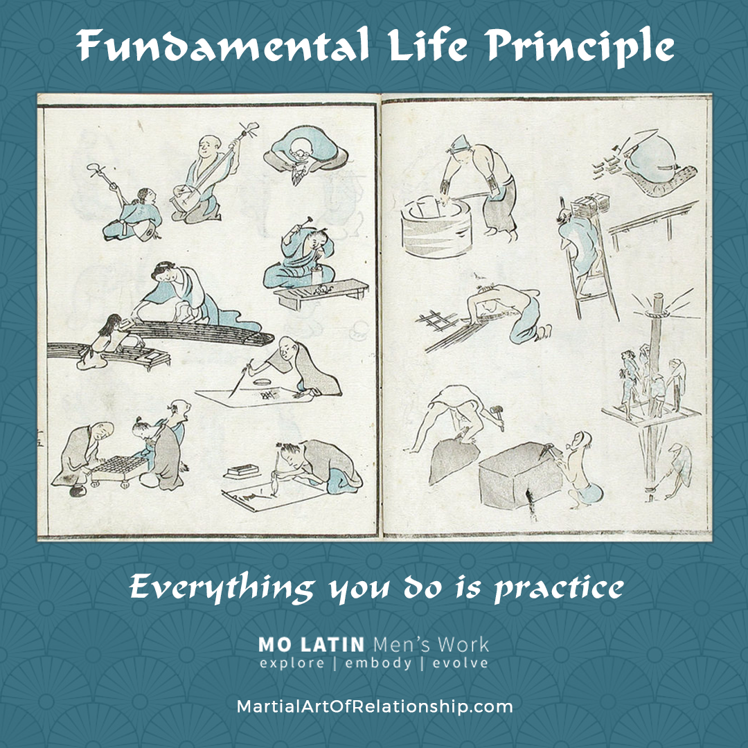 Fundamental Life Principle Everything you do is practice. Mo Latin